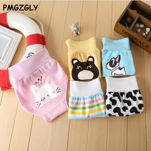 Baby underwear childrens high waist belly pants cotton shorts Children cartoon modeling PP pants Boy Girl Kid Underpants