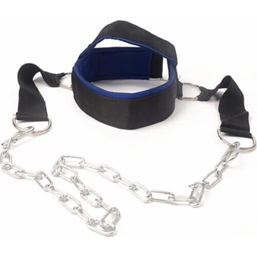 Fitness Neck Head Harness Belt Resistance Training Neck Exercise Weight Lifting