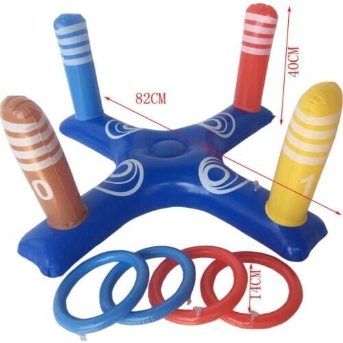 Outdoor Games Toss Toys with Pump Inflation Kids Family Boys Girl Gift
