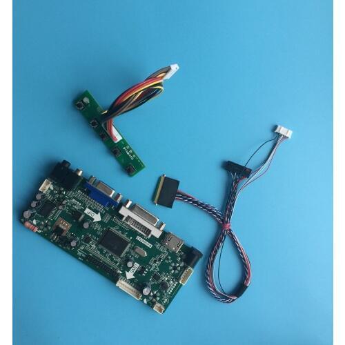 Kit For LM230WF5-TLD2 40pin LVDS DVI Panel Controller board HDMI VGA Screen Monitor LED LCD 1920X1080 Audio card DIY 23"