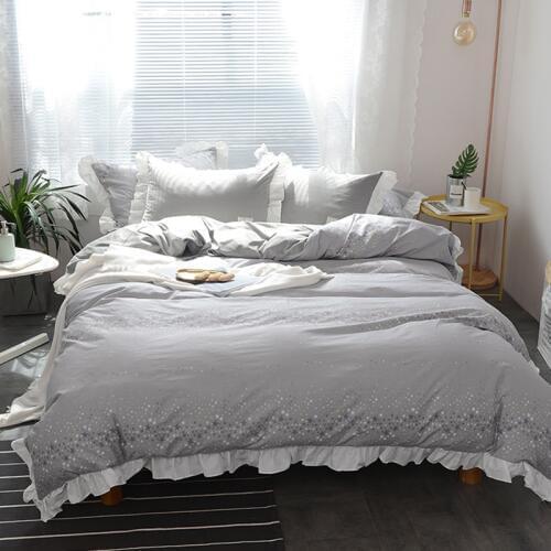 A side cotton and B side Fleece bed linen black white stripe winter warm bedding sets bedding set housse de couette quilt cover