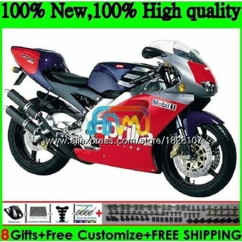 Body For Aprilia RS-250 RSV250 R RS250 95 96 97 81BS.39 RSV250RR RS250R RS 250 RSV 250 R RR 1995 1996 Silvery red 1997 Fairing
