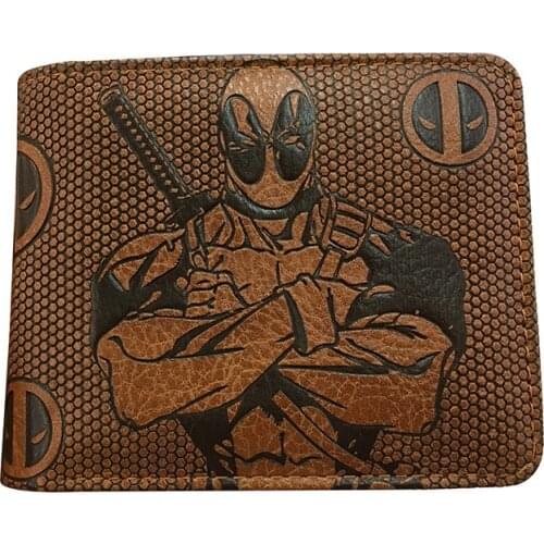 Disney Marvel Wallet Avengers Wallet Justice League Coin Purse Deadpool Superman Wallet mens wallet