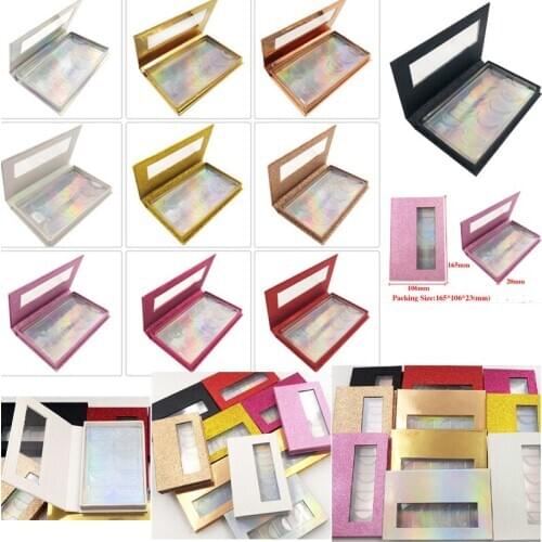 NEW 20PC Makeup Eyelash Storage Empty False Eyelash Care Box Container Holder Compartment Tool various colors Womens Fashion