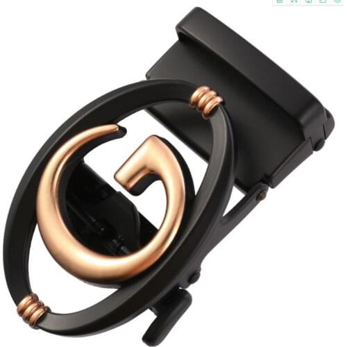 New Droplet automatic buckle hot belt buckle explosion sales belt buckle 3.5cm Ratchet men Apparel Accessories LY125-0308
