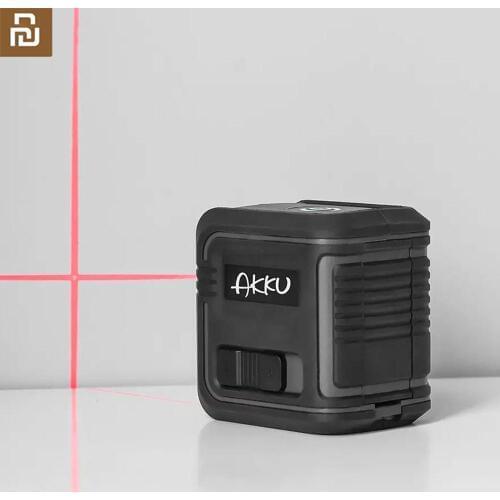 New Youpin AKKU Laser Level Self-Leveling 360 Horizontal Vertical Cross Super Powerful Red Infrared laser For Smart Home
