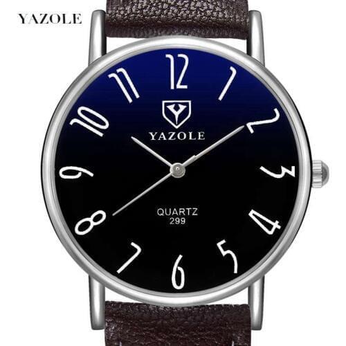 New Waterproof leisure business watch classic lovers men women watch thin blue light mens wrist watch relogio masculino