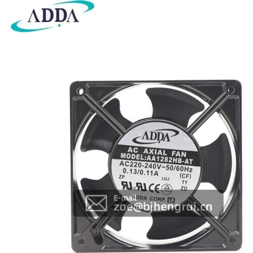 Original ADDA fan AA1282HB-AT/AA1282HB-AW 1238 AC220V cooling fan