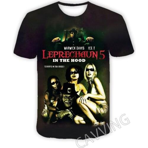 CAVVING 3D Printed Leprechaun Movie Casual T-shirts Hip Hop T Shirts Harajuku Styles Tops Clothing for Men/women