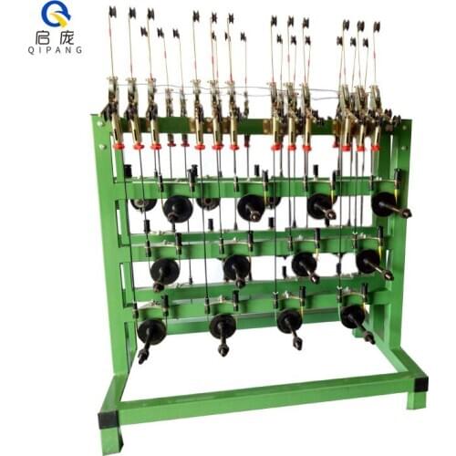 Qipang Multi-head Lasting Tension Pay-off Rack Cable Manufacturing Equipment Driven Motor Type Payoff Stand