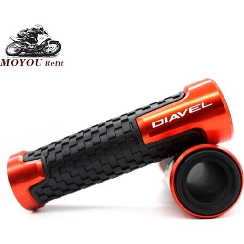 For DUCATI Diavel Carbon XDiavel/S Motorcycle 7/8'' 22MM CNC Handlebar Grips Handle Grip Handle bar