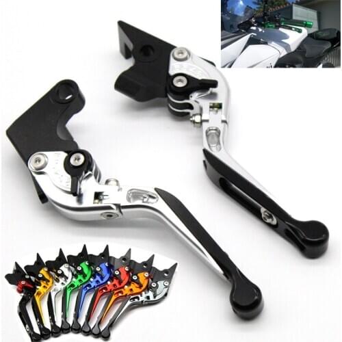 For SYM Citycom 300i citycom300i citycom300 2014-2015 Motorcycle Folding Extendable Front Rear Brake Levers