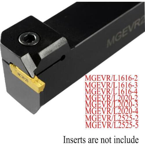 MGEVR1616/MGEVR2020/MGEVR2525-(2/3/4/5) Grooving arbor Lathe Turning Tool Holder Boring Bar cnc tool