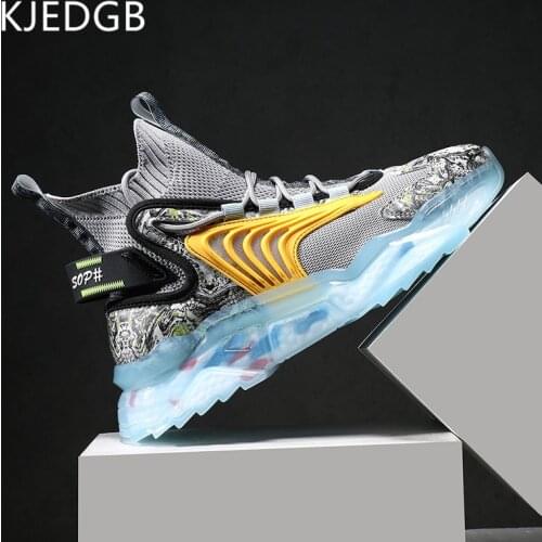 KJEDGB High-top Men Shoes Sneakers Mens Casual Shoes Tenis Luxury Shoes Male Trainer Fashion Loafers Street Trend Footwear
