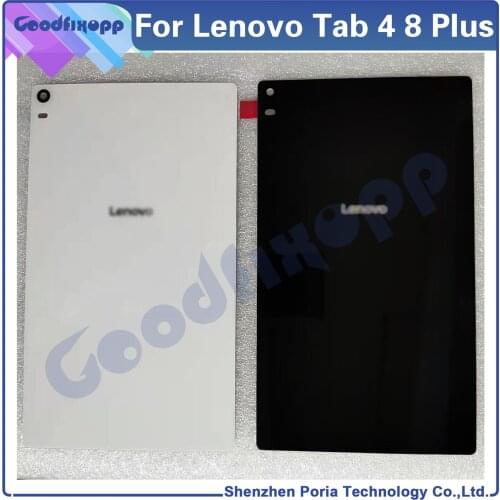 For Lenovo Tab 4 8 Plus TB-8704X Back Battery Cover Door Housing Case For Tab4 8Plus TB 8704v 8704N 8704F Rear Cover
