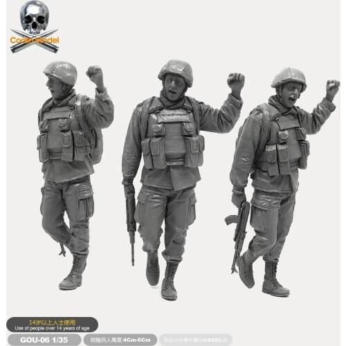 1/35 Resin Figure Soldier Syrian Soldier Model Kits Gou-06