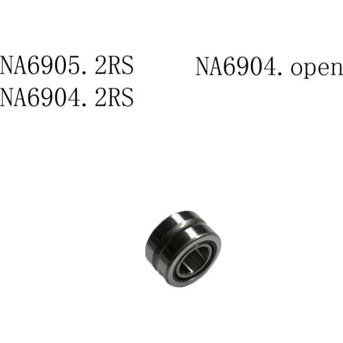 1PC NA6905.2RS NA6904.2RS NA6904.open Solid Collar Needle Roller Bearings With Inner Ring 25x42x30MM 20x37x30MM