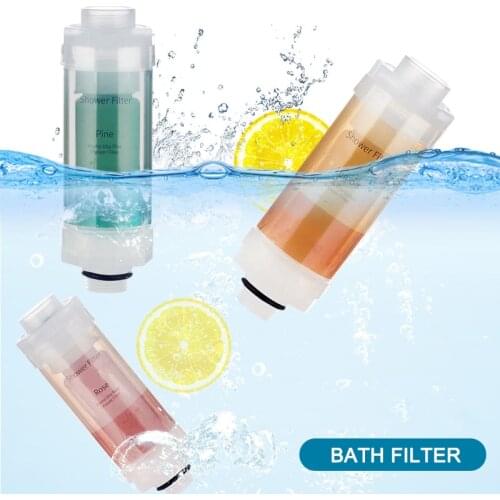 1 Pcs Vitamin C Shower Filter Aroma Shower Heads Filter Healthier Skin Hair Care HY99