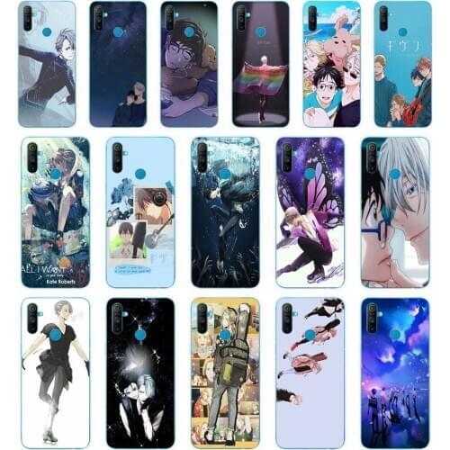 111AA Yuri On Ice gift Soft Silicone Tpu Cover phone Case for OPPO A1K A5S A7 AX7 A5 A9 2020 Realme C3 Case
