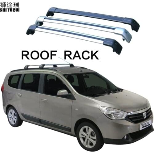 2Pcs Roof bars For DACIA LODGY 5 DOOR MPV 2012 - 2021 Aluminum Alloy Side Bars Cross Rails Roof Rack Luggage Carrier