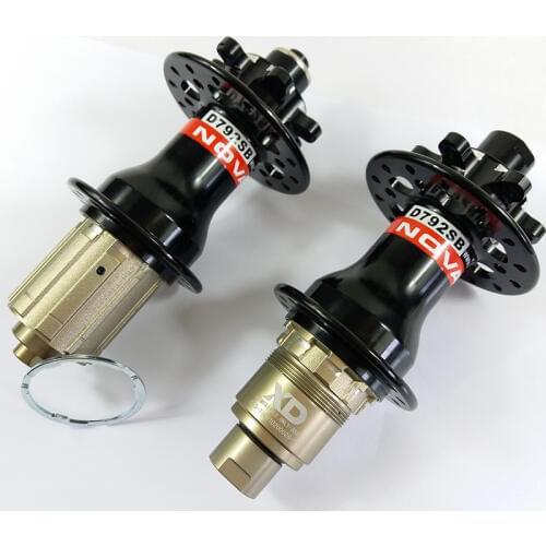 4 IN 1 NOVATEC D792SB j-hook MTB bike disc rear hub red black qr 10mm 12mm * 135mm 142*12mm 24H 28H 32H 9S 10S 11S XD XX1