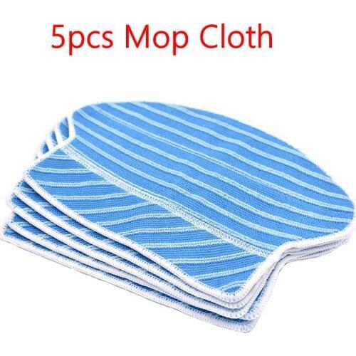 5Pcs/lot Mop Cloth For Proscenic Vacuum Cleaner for KAKA JAZZ SUZUKA Swan 780T Summer P1 P2 P2S Cleaning Mopping Cloth