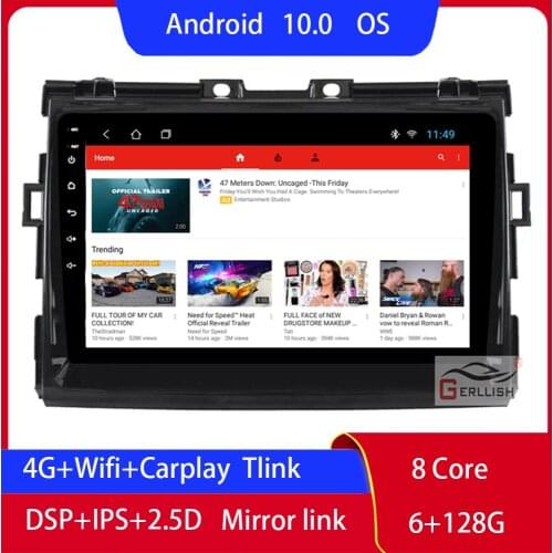 For Toyota Estima Previa Tarago 2010-2018 Android Auto Video Spelers Autoradio Carplay Car Mobile Internet Radio Wifi Granta Dab