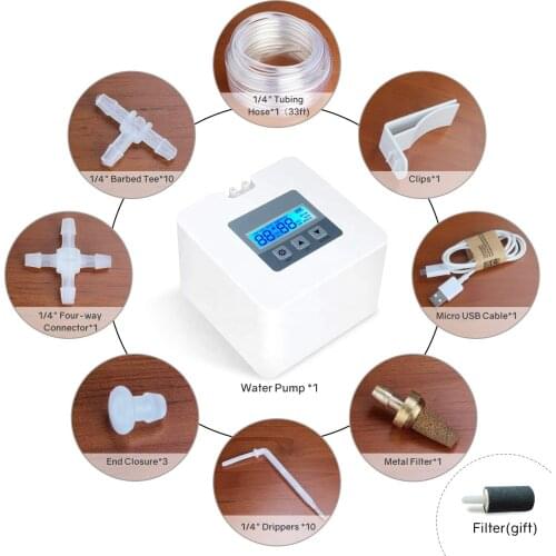 Automatic watering system tipping irrigation two timing mode programming