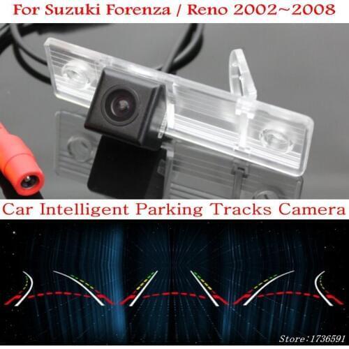 Car Intelligent Parking Tracks Camera FOR Suzuki Forenza / Reno 2002~2008 / HD Back up Reverse Camera / Rear View Camera