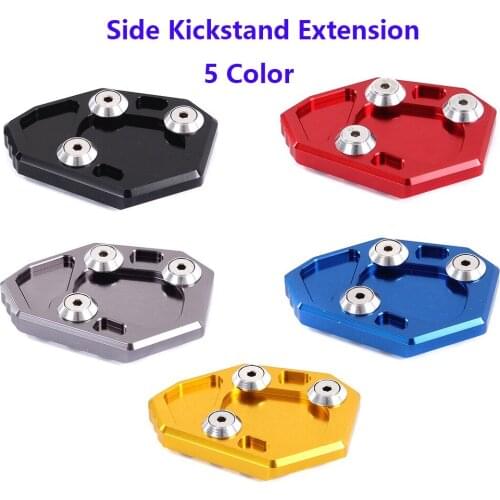 Motorcycle Side Stand Pad Plate Kickstand Enlarger Support Extension For BMW S1000RR S 1000 RR S1000 RR 2010 2011 2012 2013 2014
