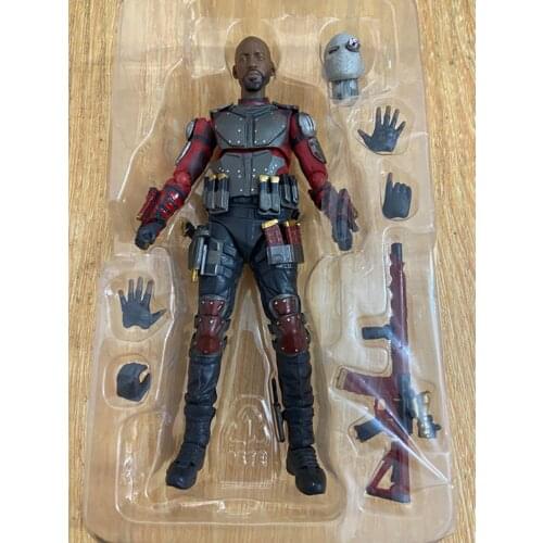 Suicide Squad Action Figure Deadshot Floyd Lawton Model Ornaments Toys Collection Birthday Gifts