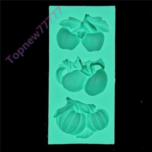 Fruit Series Fondant Cake Silicone Mould Chocolate Candy Jelly Mold Kitchen Accessories Baking Tools 1817
