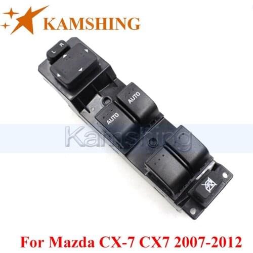 Kamshing For Mazda CX-7 CX7 2007-2012 Front Left Electric Window Glass Master Switch Window Glass Lifter Control Switch Button