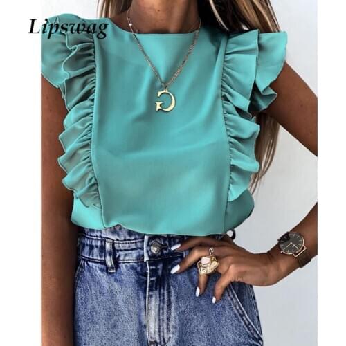 Lipswag Sleeveless Blouses