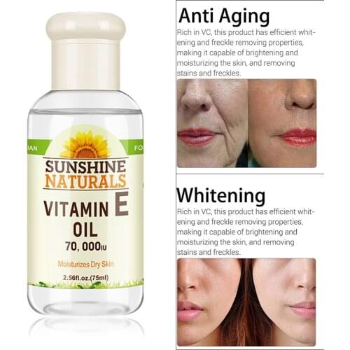 Vitamin E Oil Face Serum Organic Skin Anti Aging Anti Wrinkle Anti-Aging Moisturizing Whitening Facial Cream Skin Care