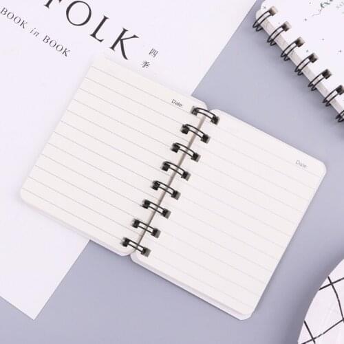 Cute Cactus Daily Office Supplies Planner Spiral Notebook Diary Notepad Memo Pad
