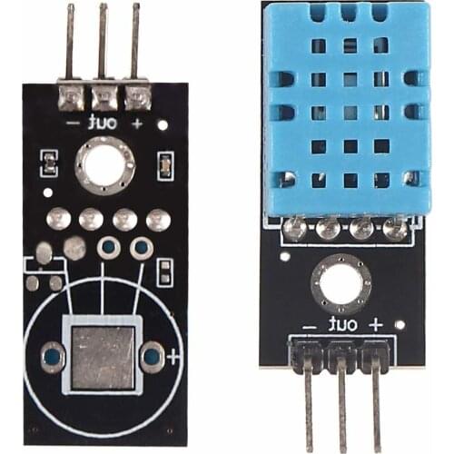 1 PC DHT11 Temperature Humidity Sensor Module 3.3-5V with Dupont Wires for Arduino Raspberry Pi 2 3 0-50℃ Celsius Sensor Module
