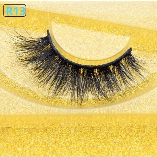 Mink Eyelashes Hand Made Cross Thick False Eyelashes Reusable Beauty Make Up False Eye Lashes 3D Mink Lashes Pestanas Postizas