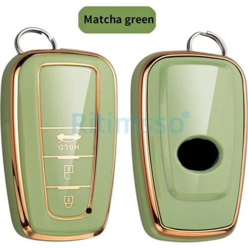 2022 New Tpu Car Key Case Cover Shell for Toyota CHR C-HR Prado Prius Camry Corolla RAV4 2017 2018 2019 Accessories