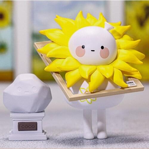 POP MART Bobococo There Is A Small Shop Series Blind Box Toys Model Style Cute Anime Figure Gift Surprise Box