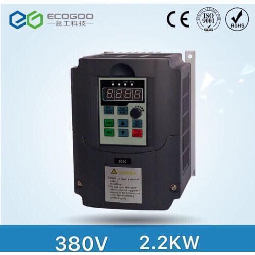 2.2kw 1 PHASE 220v to 3PH 380V AC Frequency Inverter & Converter Output 3 Phase 650HZ ac motor water pump controller /ac drives
