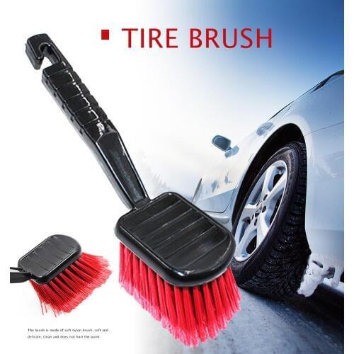 Car Wheel Brush Tire Rim Cleaner Soft Bristle Rim Detailing Brush Cleaning brush Carpet Brush
