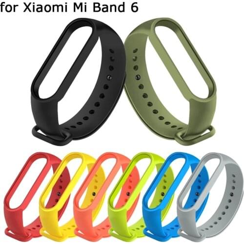 Smart Band Bracelet For Xiaomi Mi Band 3 4 5 6 Silicon Strap MiBand 4 3Bracelet Wrist Strap Wriststrap For Xiaomi Mi Band 4 6