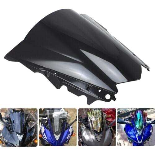 Motorcycle screen Windshield WindScreen For Yamaha YZF R3 R25 2012 2013 2014 2015 2016 2017 2018