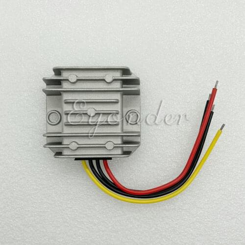 Waterproof good quality 5a 18.5w 12v 18v 19v 20v 24v 28v 32v 36v 14v to 3.7v dc dc step down buck converter for battery charging