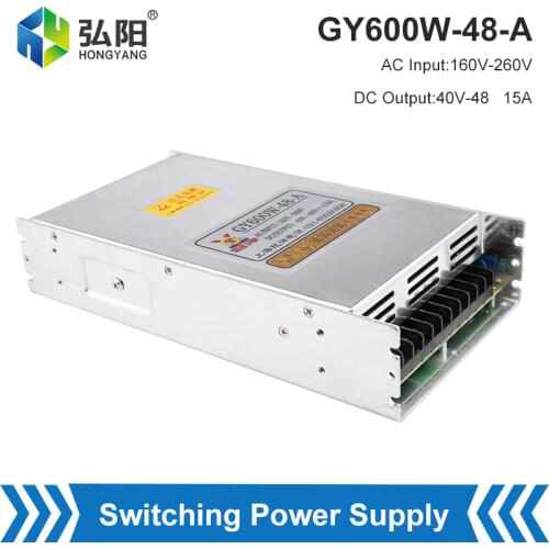 Power Switch 600W 12A CNC Laser Engraving Machine Switching Power Supply 40-48V Adjustable LED Power Adapter Transformer
