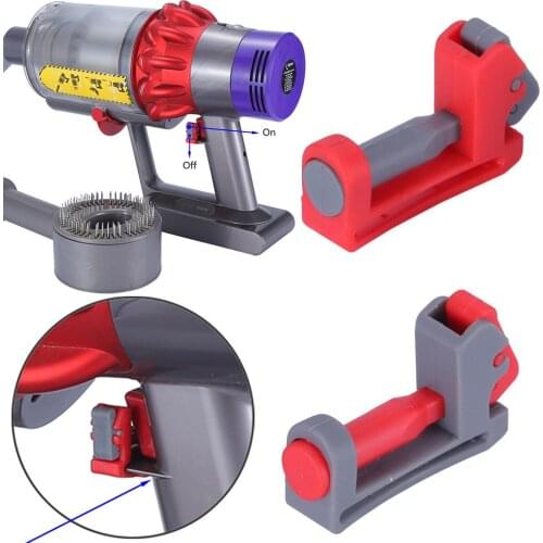 1Pc Switch Buckle Holder Cleaning Supplies For DysonV7V8V10V11V15 Vacuum Cleaner​ Trigger Lock Power Button Accessories