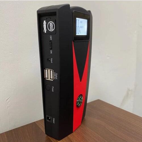12000mAh 12V Car Jump Starter Power Bank Charger w/LED Flashlight UK Plug