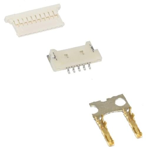 51146 1.25mm Ultra-thin Connector A1254 SMD Horizontal housing Holder LCD connector 2p 3 4 5 6 7 8 9 10 11 12 pin MX1.25