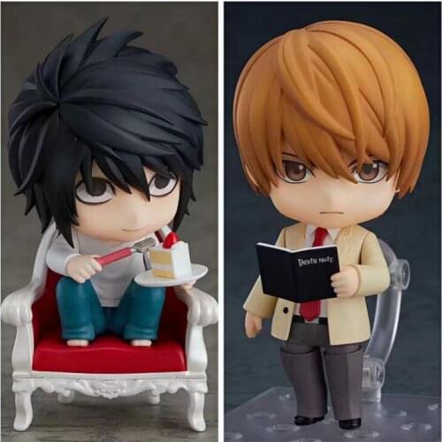 Anime Death Note Character L Yagami Light Cute PVC Action Figures Toys